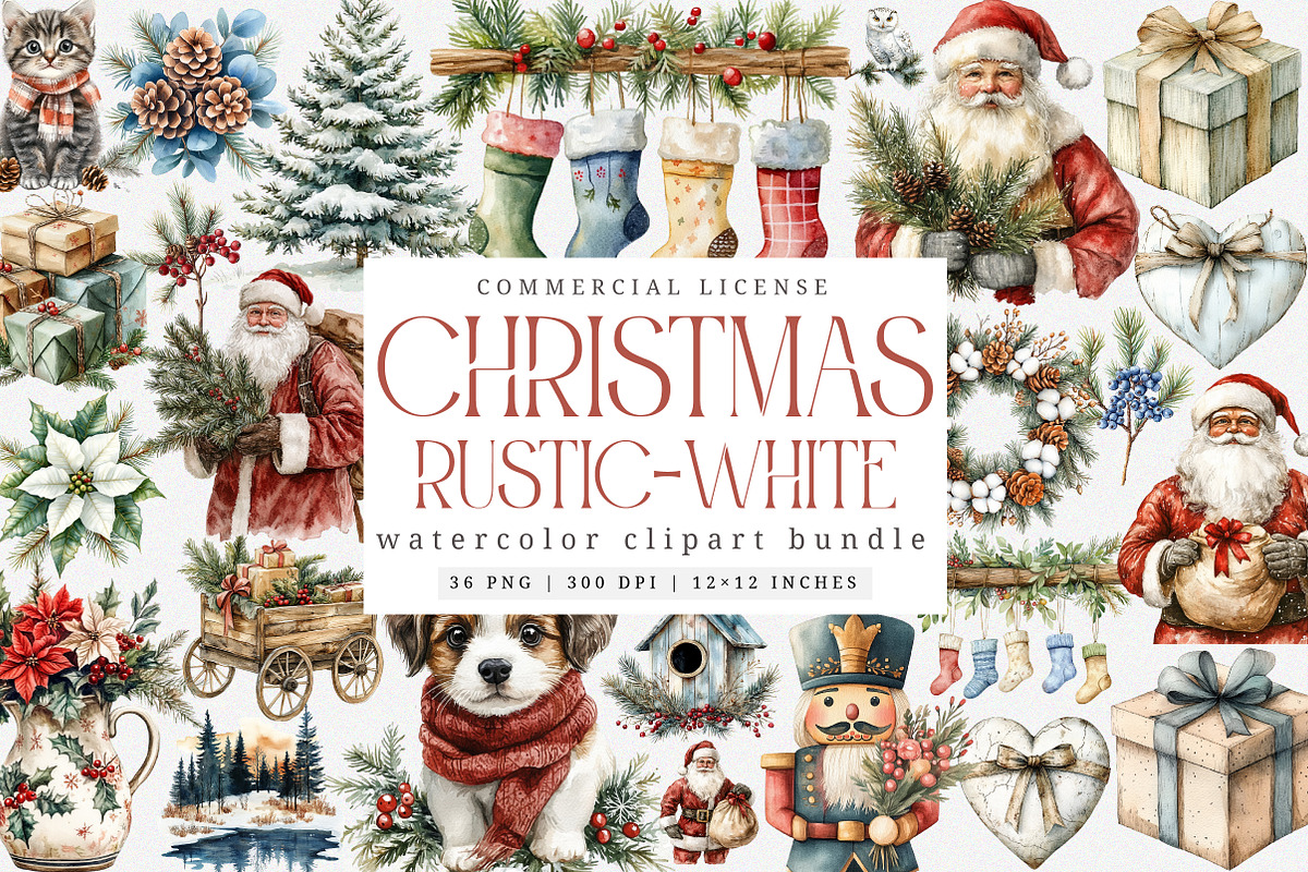 Cozy Winter Clipart Png Bundle, an Illustration by SinaCreation (Photo 1 of 7)