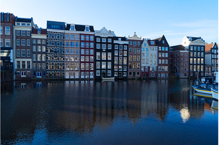 Houses of Amstardam, Netherlands, an Architecture Photo by Neirfy