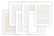 Notes Template | Canva, a Stationery Template by DesignByStore (Thumbnail 5 of 5)
