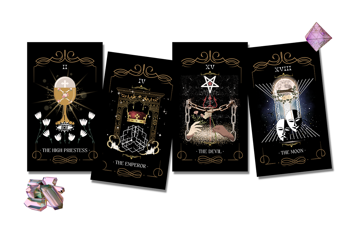 Tarot. 78 tarot cards, a Decorative Illustration by DP Studio (Photo 2 of 5)
