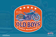 Vintage Motorcycle Logo, a Branding & Logo Template by Kongstones_std (Thumbnail 2 of 6)