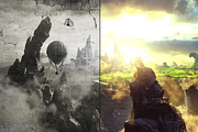 10 Overlay Textures Mock-up V.2, a Texture Graphic by DesignSomething (Thumbnail 5 of 5)