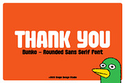 Bunko - Rounded Sans Serif Font, a Sans Serif Font by Snape Design Studio (Thumbnail 12 of 12)