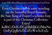 Royal Bavarian Christmas Packet, a Blackletter Font by Wiescher Design (Thumbnail 7 of 7)