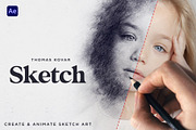Sketch | Animated Sketch Effect, a Presentation Template by ThomasKovar (Thumbnail 1 of 2)
