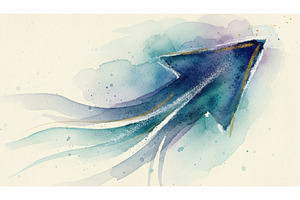 Abstract artistic watercolor, an Abstract Photo by Igor Tichonow