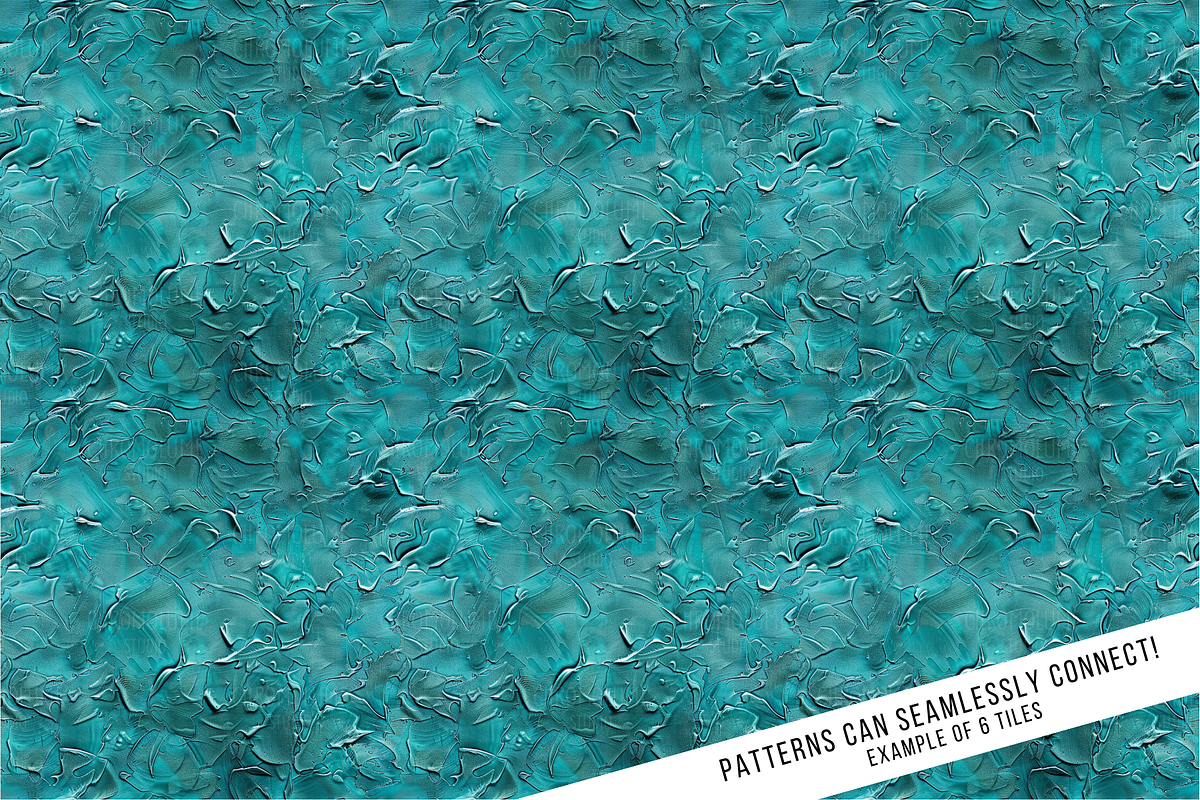 Teal Textures Seamless Digital Paper, a Pattern Graphic by Chromolume Studio (Photo 12 of 28)