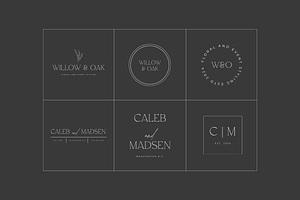 Minimal Logo Kit Templates Vol.4