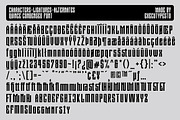 Quince Condensed Font, a Sans Serif Font by executypeStudio (Thumbnail 9 of 11)