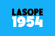 Lasope 1954 - Bold Font, a Sans Serif Font by Monoletter Studio (Thumbnail 1 of 3)