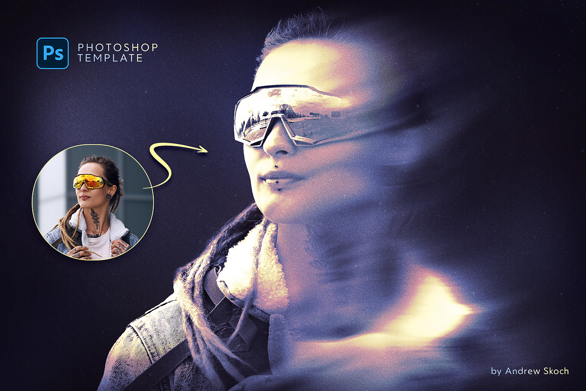 Portrait Blur Photo Effect, a Brushes & More by Andrew Skoch Design (Photo 2 of 6)