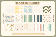 Procreate Poster Background Patterns, a Brush Add-On by HopeArtIllustration (Thumbnail 4 of 10)