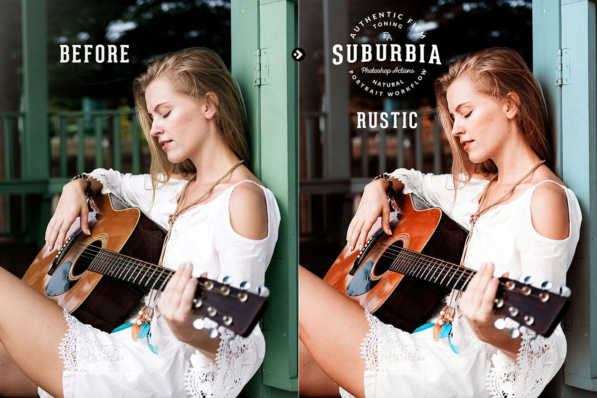 Suburbia Photoshop Actions, an Action Add-On by skybluecreative (Photo 7 of 7)