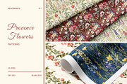 Provence Floral Patterns, a Pattern Graphic by Ninterints (Thumbnail 1 of 22)