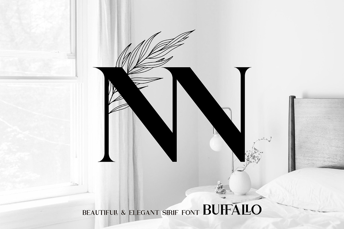 Buffallo - Serif Font preview 6