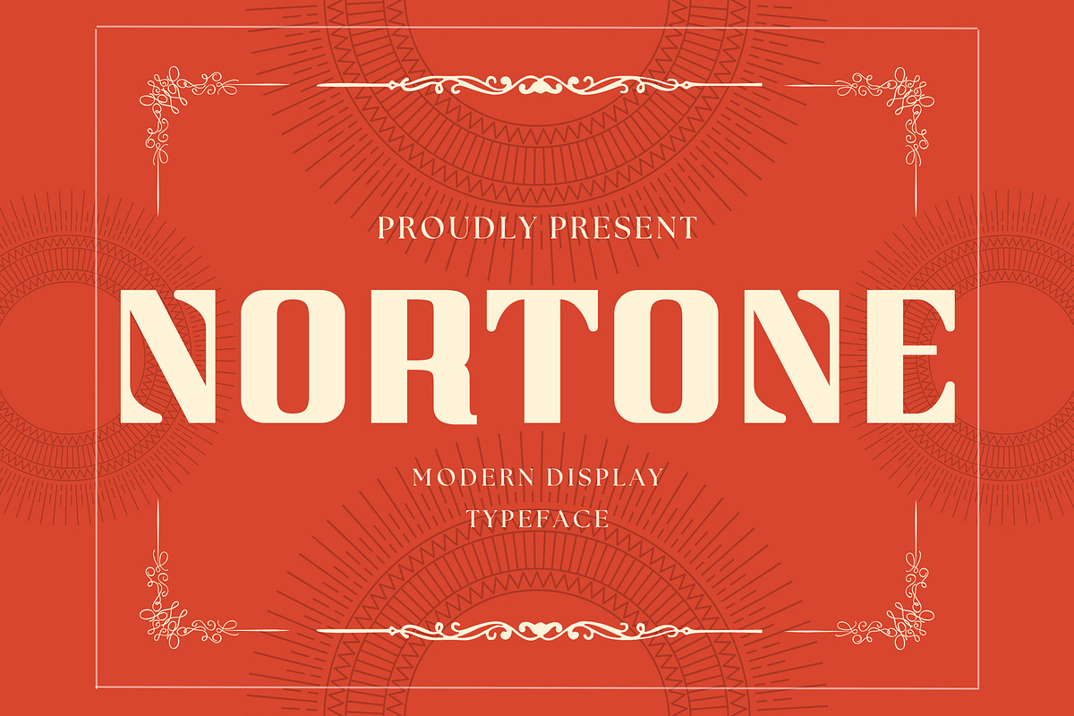Nortone | Modern Sans, a Serif Font by Almeera Std (Photo 1 of 7)