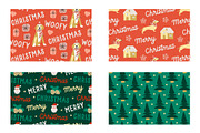 Dog Christmas patterns card elements, a Pattern Graphic by RevolutionizZed (Thumbnail 13 of 14)