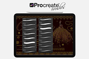 Couture Brushes for Procreate, a Brush Add-On by FaeryDesign (Thumbnail 10 of 19)