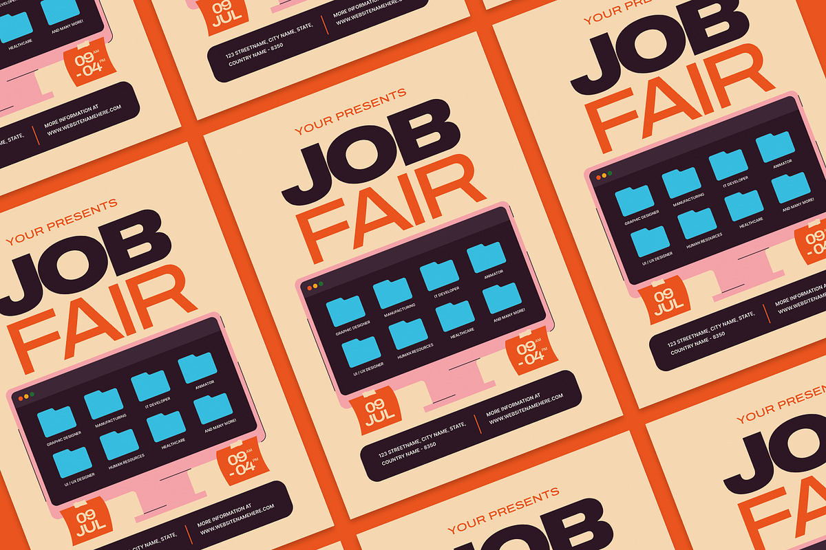 Job Fair - Flyer preview 2