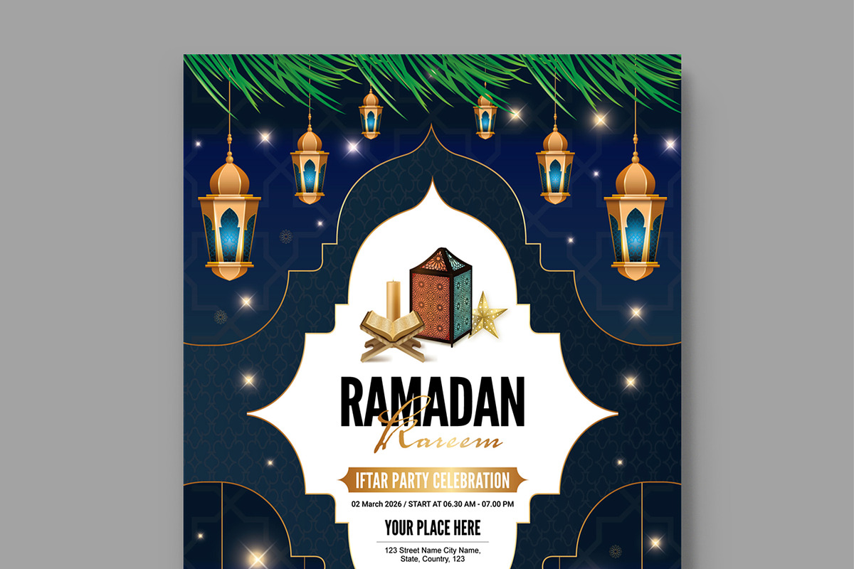 Ramadan Flyer, a Flyer Template by MightyDesign (Photo 2 of 8)