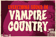 Notte del Cobra - Grindhouse Font, a Sans Serif Font by Remedy667 (Thumbnail 4 of 9)