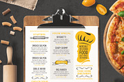 FREE! Trifold + Menu Template, a Brochure Template by BarcelonaShop (Thumbnail 3 of 5)