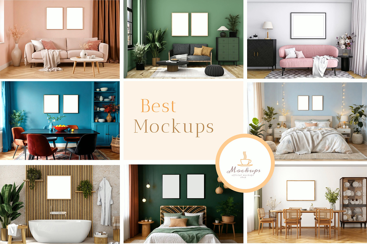 Frame Mockup Bundle - 62, a Mockup by Mockup Shop (Photo 1 of 9)