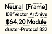 Neuria Modern Clean Sans Serif Font, a Sans Serif Font by Vadovastd (Thumbnail 5 of 10)