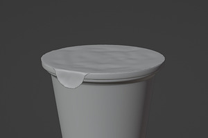 6oz Dairy/Yogurt Cup Container