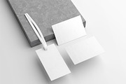 Label Tag with Business Card Mockup, an Advertising Mockup by Mocklux (Thumbnail 2 of 3)