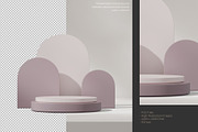 5 Podium with Transparent Background, a Background Graphic by faustudio (Thumbnail 5 of 7)