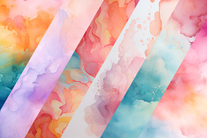 Watercolor Background Bundle