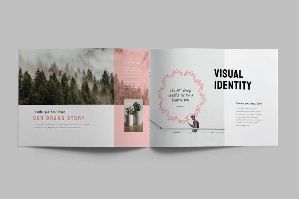 LOOKMYBOOK - A5 Brochure, a Brochure Template by Shafura (Photo 3 of 15)