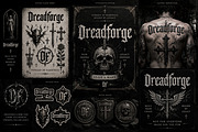 Dreadforge – Gothic Blackletter, a Blackletter Font by Wow Magic (Thumbnail 5 of 5)