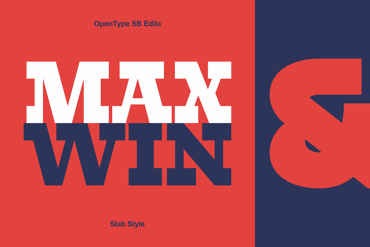 SB Edila - Modern Slab Serif Font, a Serif Font by MaikoHatta (Photo 3 of 9)