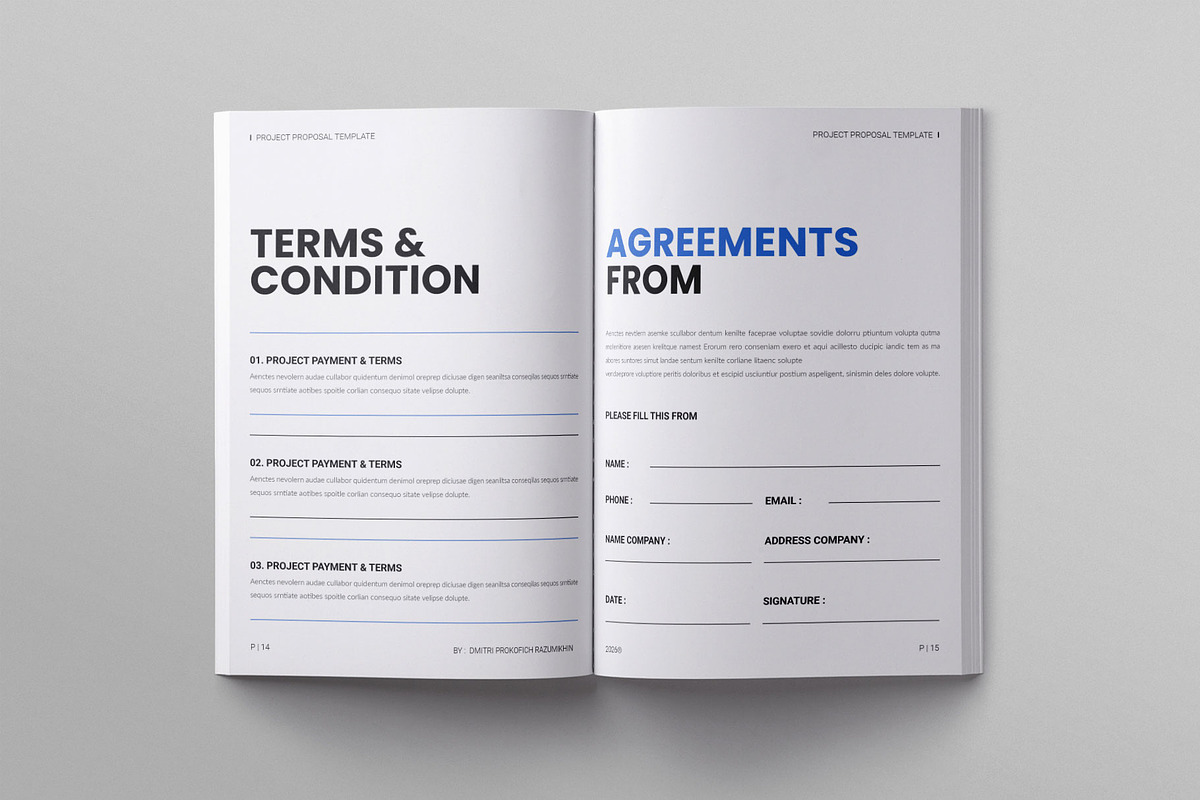 Project Proposal Template | Canva, a Brochure Template by ElvinPrint (Photo 7 of 9)