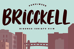 Brickell Modern Calligraphy Font