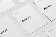 Poster / Flyer Mockups, a Books & Magazine Mockup by WebAndCat (Thumbnail 19 of 21)