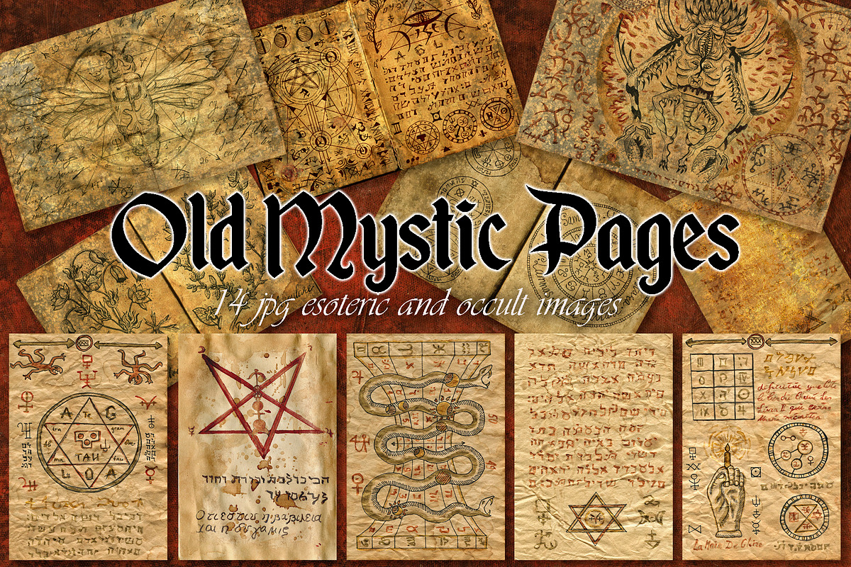 Old Mystic Pages, a Texture Illustration by Samiramay (Photo 1 of 6)