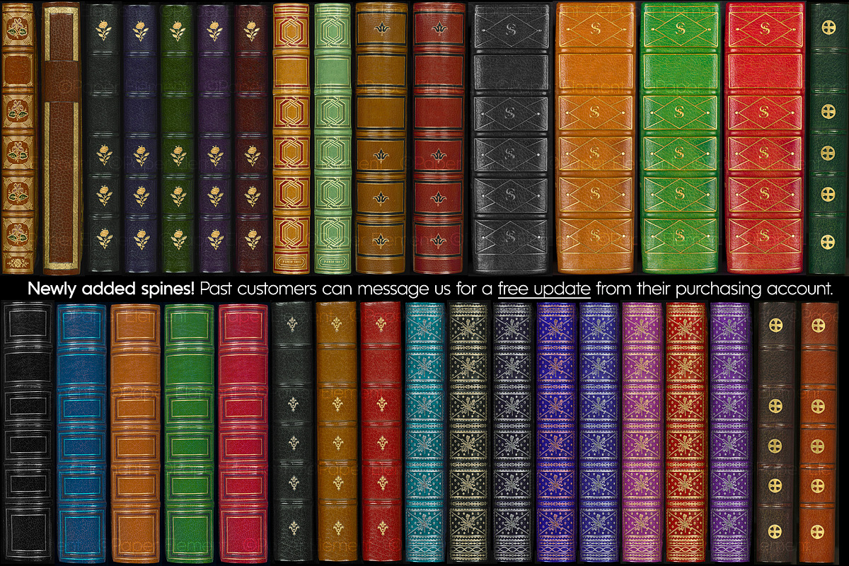101 High-Res Antique Book Covers, a Texture Graphic by Paper Element (Photo 6 of 13)