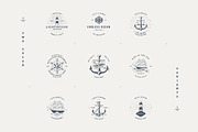 Vintage Badges vol 2, a Branding & Logo Template by blauananas (Thumbnail 3 of 9)