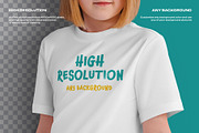 8 Mockups of a Children's T-shirt, a Shirt Mockup by Grow Design Craft Studio (Thumbnail 7 of 8)