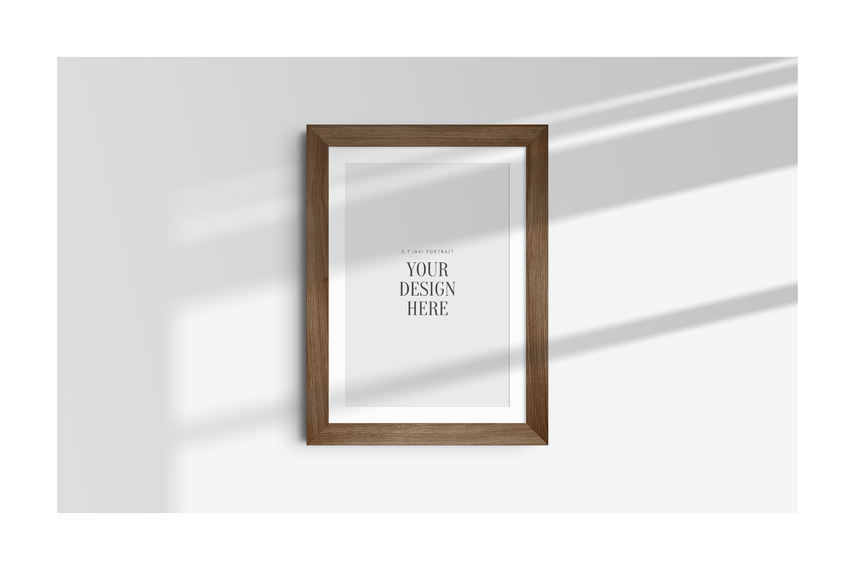Frame Mockup 5:7 (A4) Portrait, a Mockup by DESIGN BY nube (Photo 13 of 15)