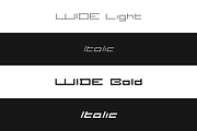 PROSTY Wide, a Sans Serif Font by Fontsphere (Thumbnail 2 of 3)