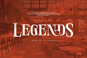 The Grivas - Stylish Serif Typeface, a Serif Font by Grontype (Thumbnail 10 of 11)