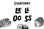 Bellmesso - Asian Quisine Fonts, a Handwritten Font by Konstantine Studio (Thumbnail 7 of 7)