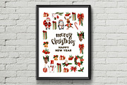 Christmas watercolor, an Illustration by Art Loft (Thumbnail 3 of 5)