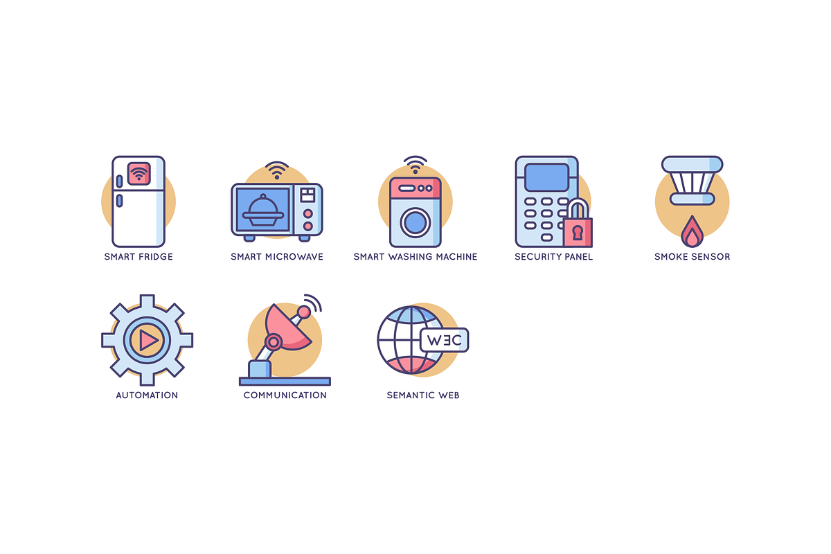 88 Smart Technology Rounded Icons, an Icon by Flat Icons (Photo 6 of 6)