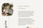Affiliate Marketing Blueprint, a Marketing Template by Brand Your Biz Co. (Thumbnail 9 of 10)
