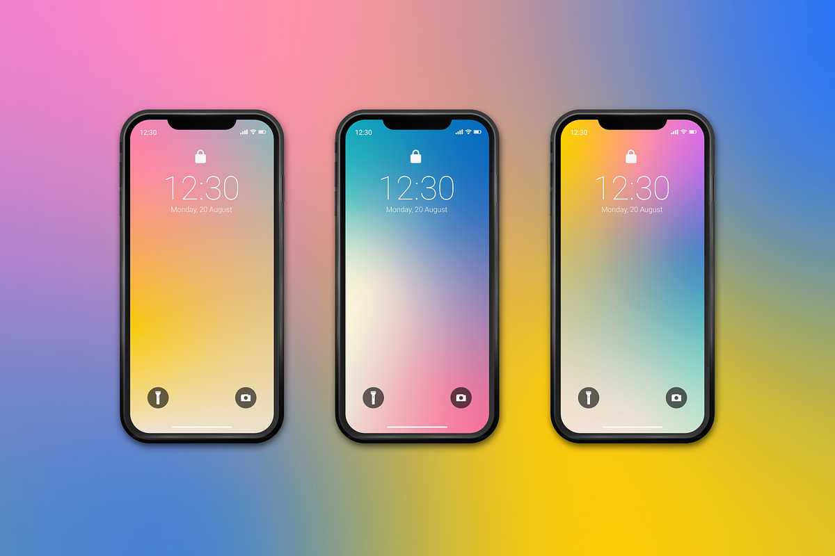 4 in 1 Gradient Backgrounds Bundle, a Background Graphic by stasylionet (Photo 23 of 23)